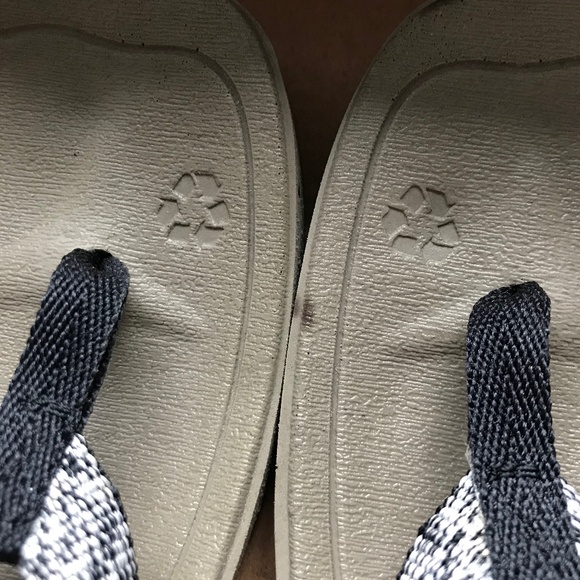 Women's KEEN Footwear Harvest Flip Flop Sandal Size 7 In Black/Gray/Multicolor - Picture 10 of 11